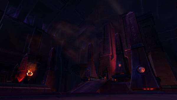 Ny'alotha - one of the most impressive looking raid interiors in WoW and still one of my favourites